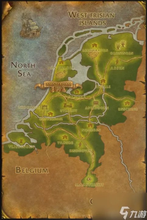 魔兽世界各国地图详解 全球地图分布与特 *** 域介绍