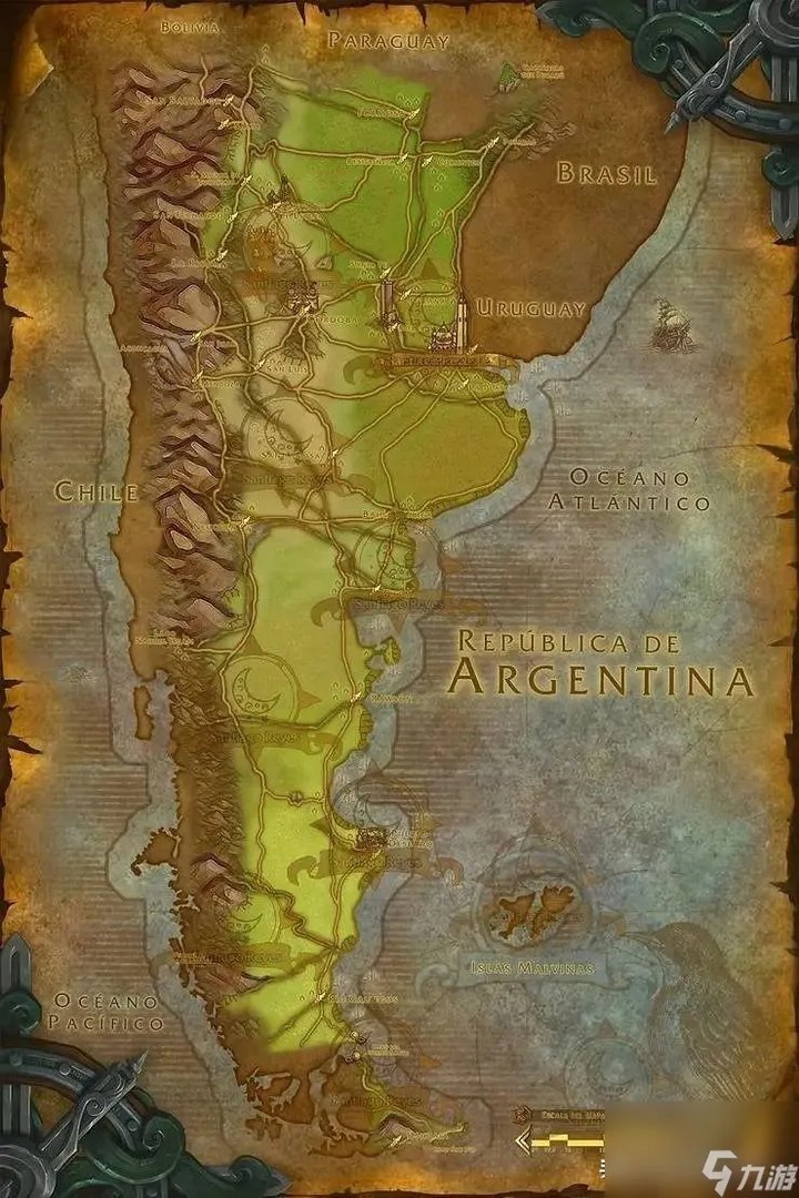 魔兽世界各国地图详解 全球地图分布与特 *** 域介绍