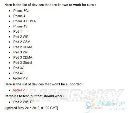 iOS 5.1.1完美越狱工具Absinthe 2.0.1版下载发布