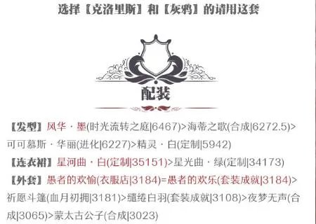 奇迹暖暖华丽优雅的礼服S搭配 7号基地搭配