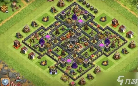 《部落冲突》9本最强布阵图片2023