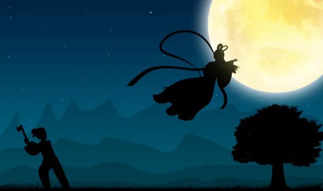 嫦娥奔月的神话故事