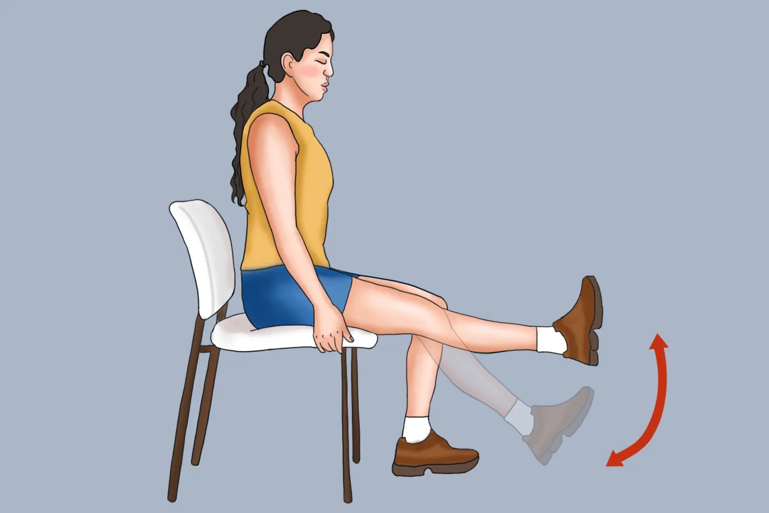 XO怎么变成直腿图解