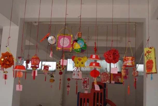 2019手工元宵花灯图片 元宵节儿童手工灯笼图片大全