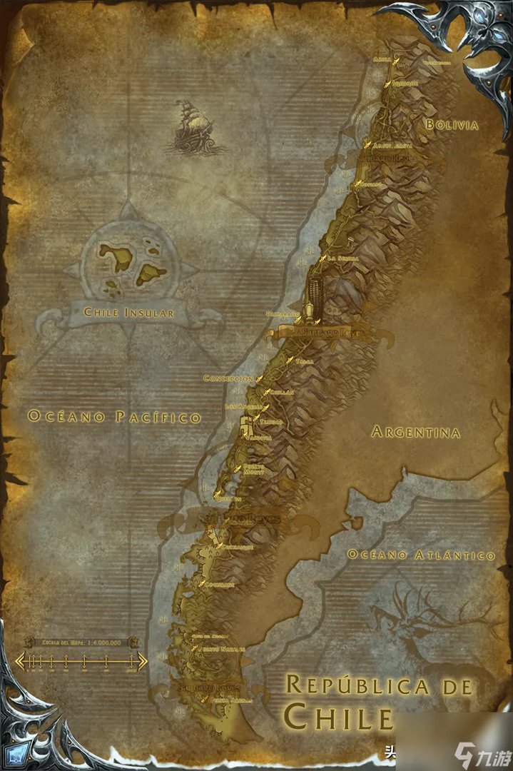 魔兽世界各国地图详解 全球地图分布与特 *** 域介绍