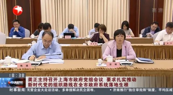 副市长龚道安被查后,上海任命了一位