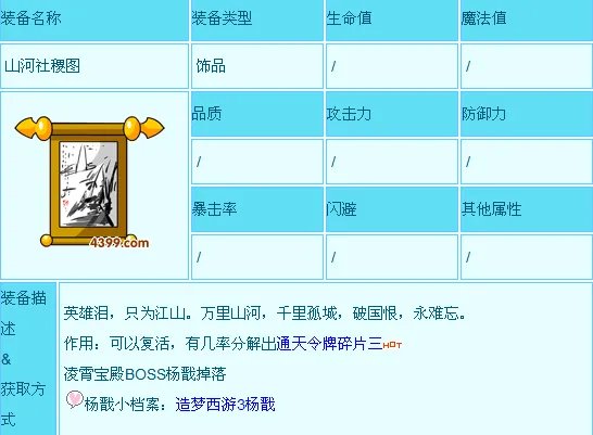 造梦西游二郎神掉什么装备 二郎神掉落物有什么用