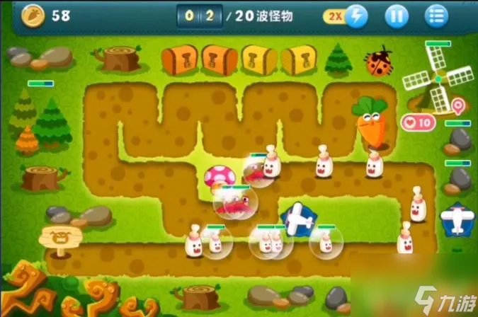 保卫萝卜第31层怎么过   保卫萝卜道具全清