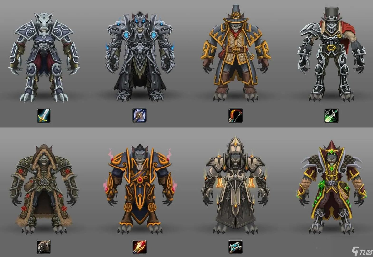 狼人猎人幻化套装大全 魔兽世界猎人幻化套装