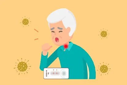 新冠嗓子疼几天