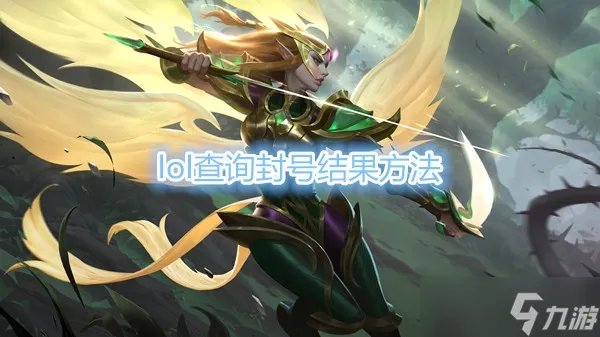 英雄联盟封号查询方法