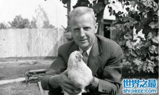 无头鸡存活一周，相当于现在的脑叶切除手术 