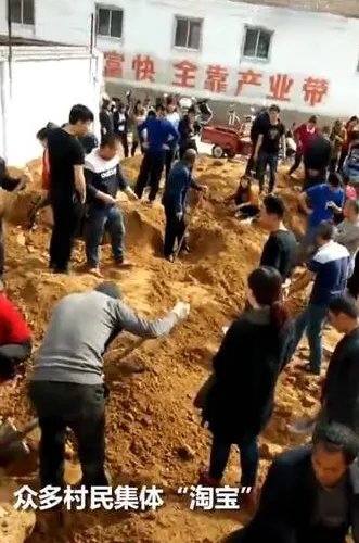 种树挖出银元村民集体淘宝为何空欢喜？