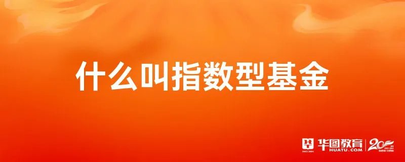 什么叫指数型基金
