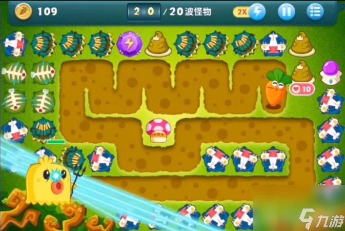 保卫萝卜第31层怎么过   保卫萝卜道具全清