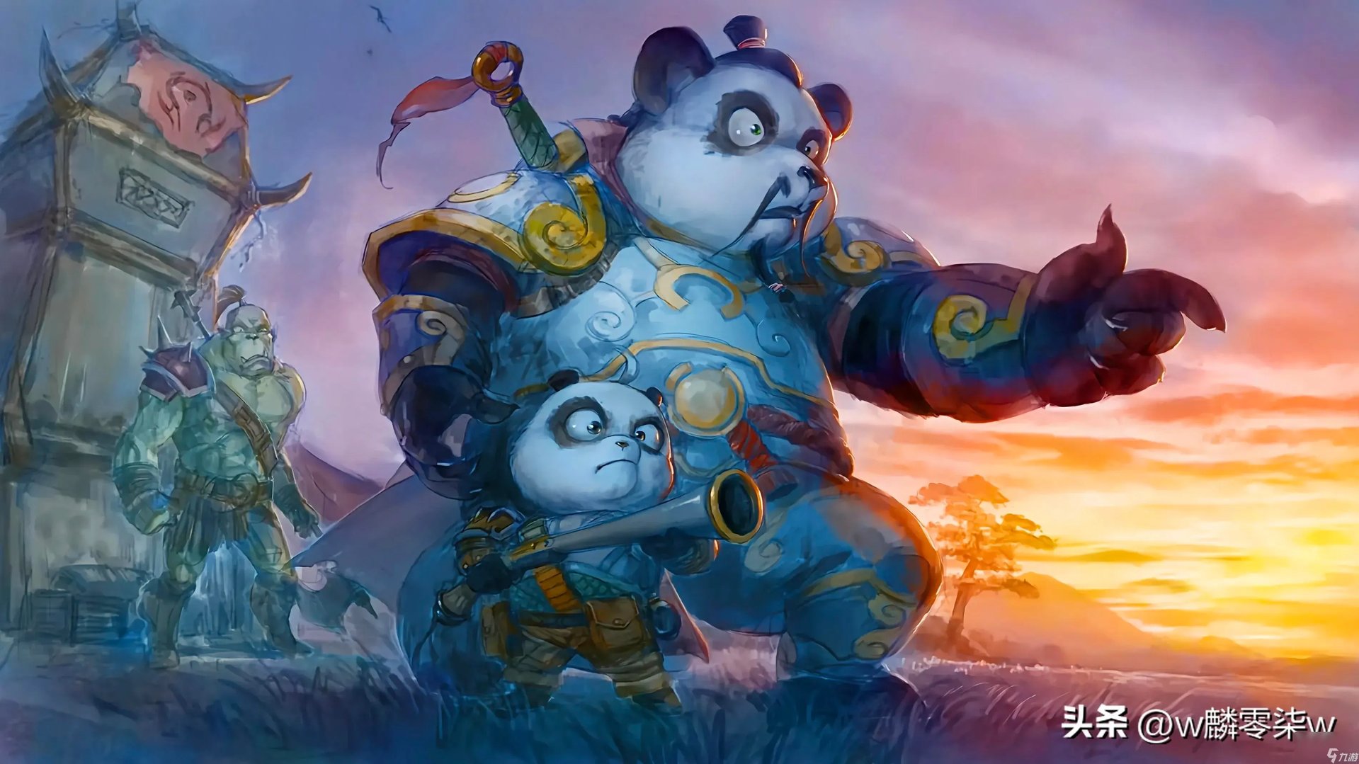 魔兽世界熊猫人是谁 魔兽熊猫人背景故事介绍