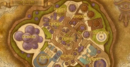 《魔兽世界》达拉然传送门位置