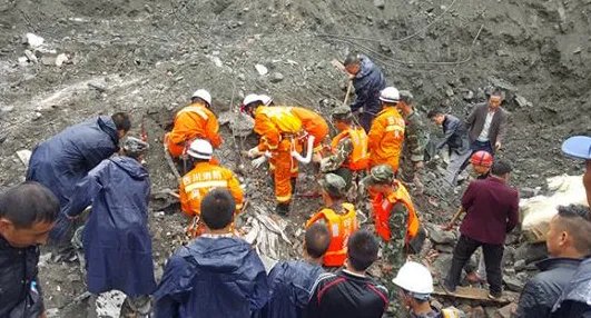 茂县垮塌位置位移可能导致二次滑坡？