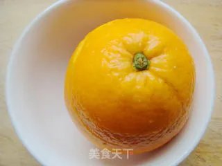 盐蒸橙子