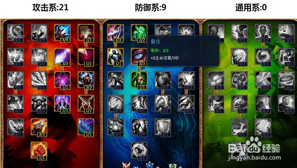 英雄联盟新英雄天赋加点图