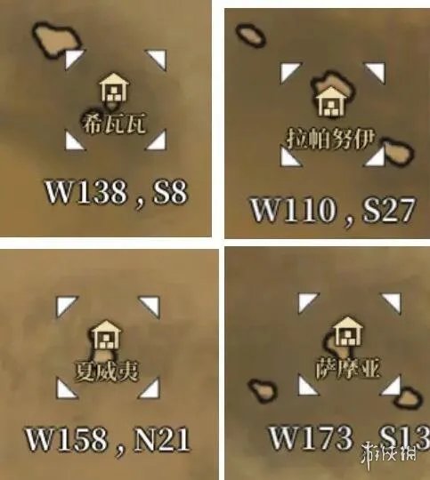 《风帆纪元》全地图汇总 地图航行区域分布一览