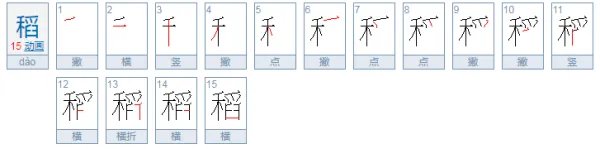 稻的拼音是什么？