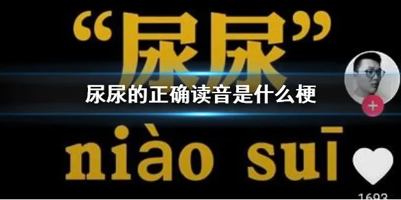 抖音尿尿的正确读音是什么梗 为什么尿尿读成niaosui出处解释