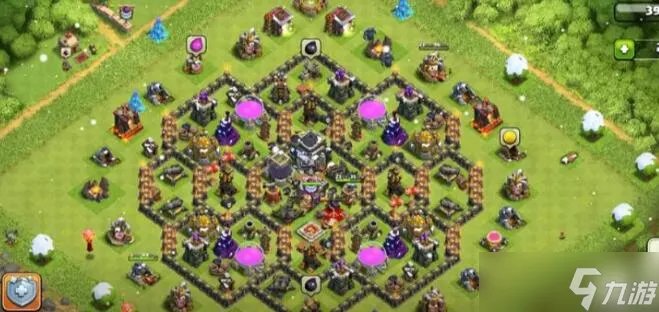 《部落冲突》9本最强布阵图片2023