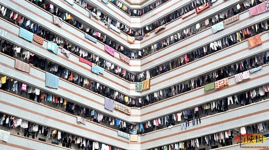 晒没?盘点“中国式晾晒”比“过马路”更壮观