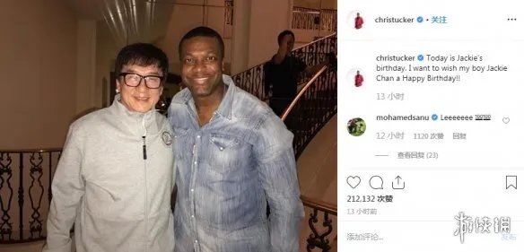 《尖峰时刻4》要来了吗?主演塔克和成龙合照比“4”