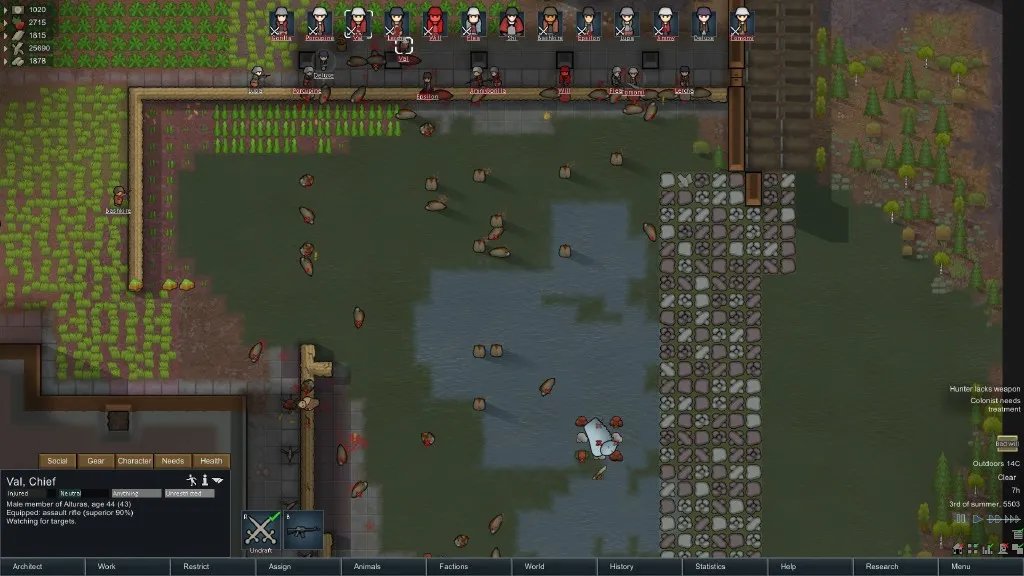 边缘世界三种简单防御方法布局思路 环世界怎么防御