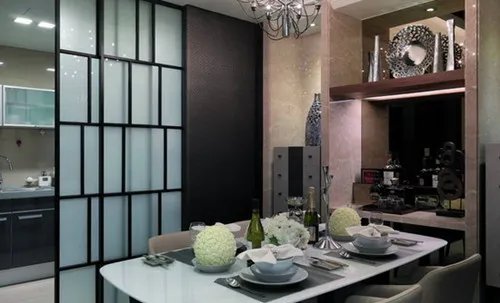 厨房与餐厅隔断图欣赏 8种厨房餐厅隔断推荐
