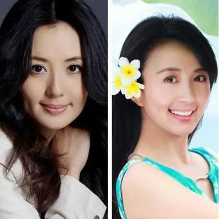 宋林静和杨童舒对比照：两人简直是同一个脸（图）