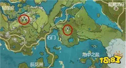 原神璃月地灵龛详细位置图 璃月地灵龛分布图2023