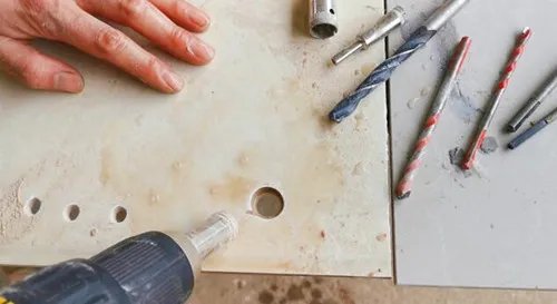 瓷砖打孔的正确方法