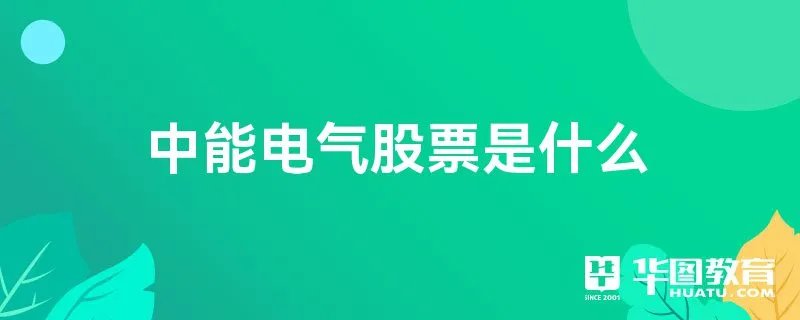 中能电气股票是什么