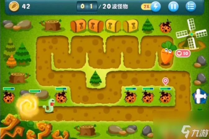 保卫萝卜第31层怎么过   保卫萝卜道具全清